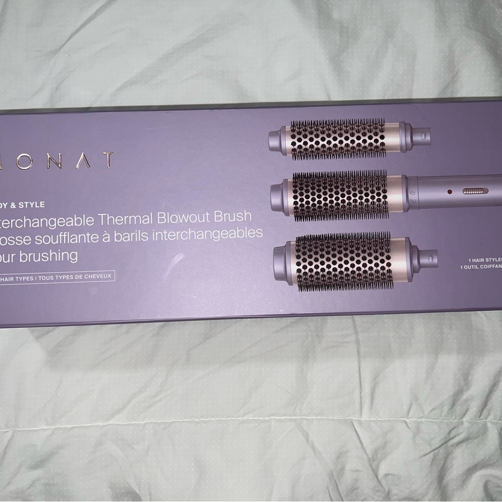 Interchangeable Thermal Blowout Brush - Gray